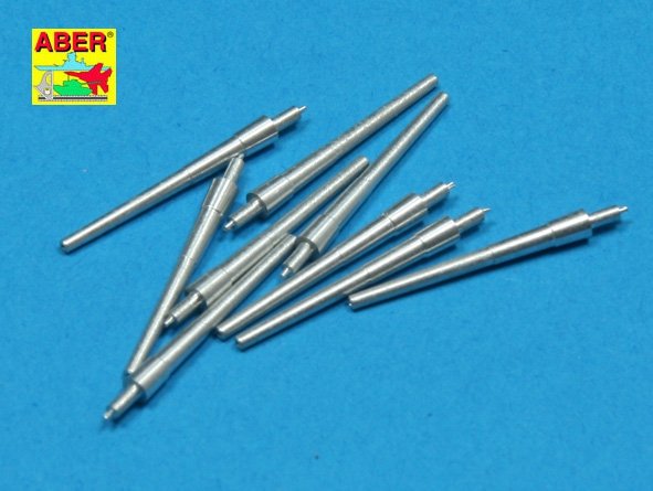 Aber 350L-18 Jeu de 9 canons de 203 mm pour type San Francisco (1/350)