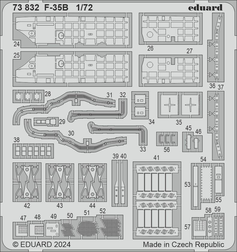 Eduard 73832 F-35B TAMIYA 1/72