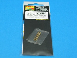 Aber A32017 Jeu de 2 canons standard de calibre .50 (12,7 mm) pour mitrailleuses d&amp;#39;avion américaines Browning M2 (1/32) – image 6