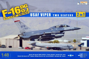 Kinetic K48005 F-16D Block 50 - USAF Viper 2 places 1/48