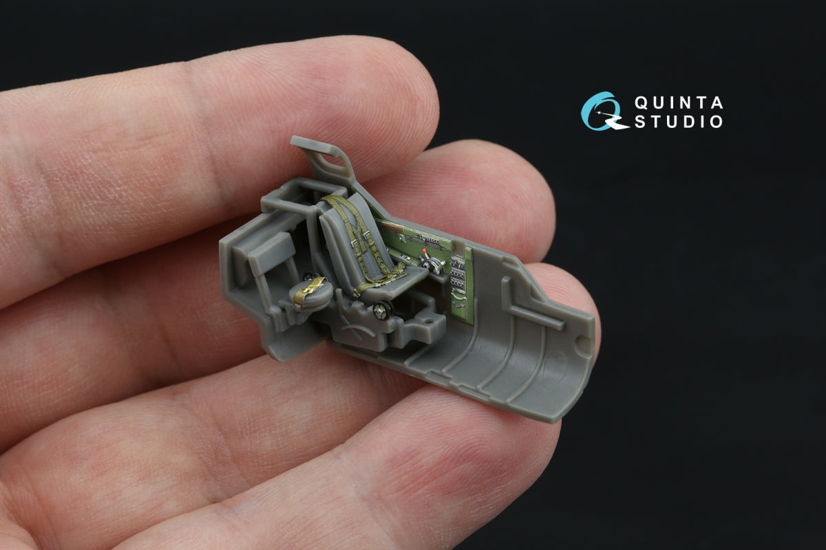 Intérieur imprimé en 3D et coloré sur papier décalcomanie Quinta Studio QD72211 Bristol Blenheim Mk.IV (Airfix) 1/72  – image 9