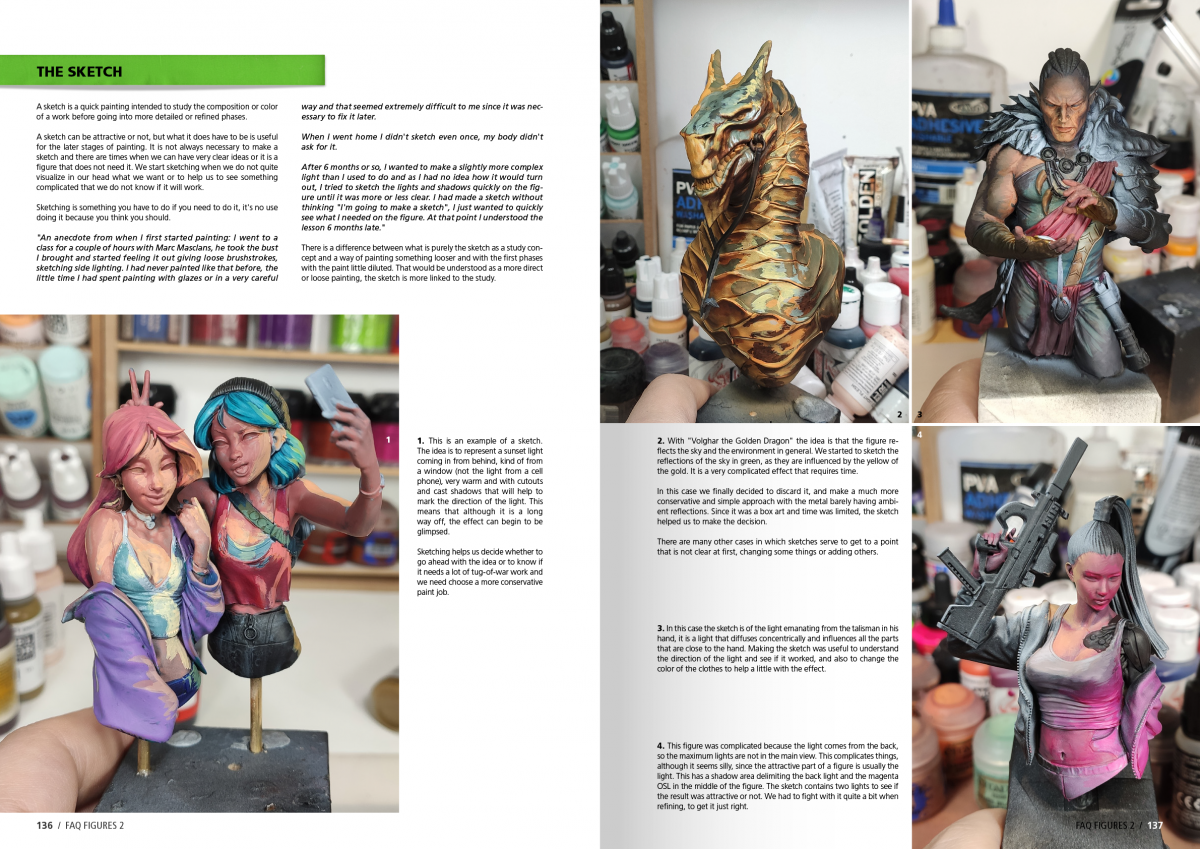 FAQ AK Interactive AK525 2 – TECHNIQUES DE PEINTURE DE FIGURINES FANTAISIE PAR ARNAU LÁZARO (EN) – image 3