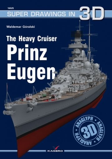 Kagero 16025 Le croiseur lourd Prinz Eugen FR