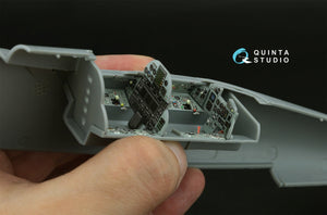 Intérieur imprimé en 3D et coloré sur papier décalcomanie Quinta Studio QD48573 MiG-31M (Hobby Boss) 1/48 – immagine 10