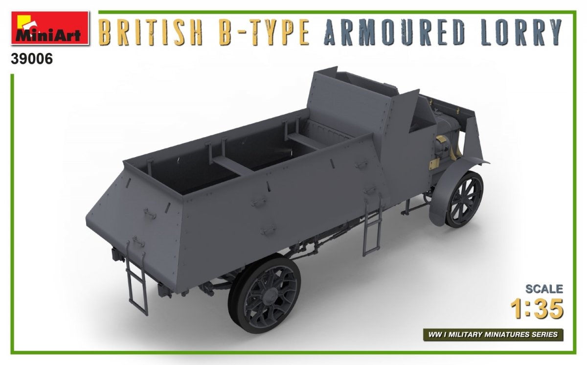 Miniart 39006 CAMION BLINDÉ BRITANNIQUE DE TYPE B 1/35 – Bild 4