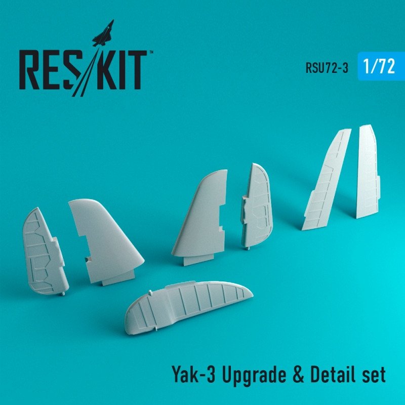 RESKIT RSU72-0003 Yak-3 Upgrade & Detail set for Zvezda 1/72