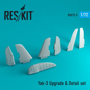 RESKIT RSU72-0003 Yak-3 Kit de mise à niveau et de détail pour Zvezda 1/72