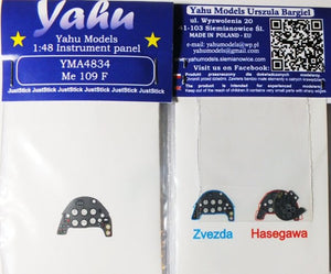 Yahu YMA4834 Me 109 F (Zvezda) 1/48
