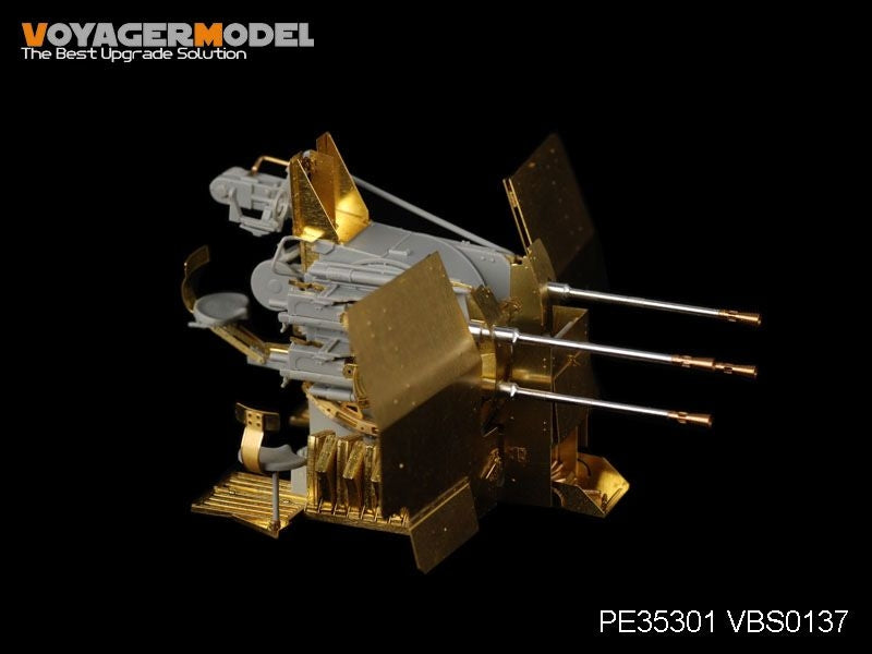 Maquette Voyager PE35301 Sd.Kfz.7/1 allemand de la Seconde Guerre mondiale, partie 2 (Flakverling38 de 20 mm), pour kit DRAGON au 1/35 – image 2