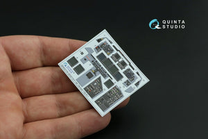 Intérieur imprimé en 3D et coloré sur papier décalcomanie Quinta Studio QDS-32119 F-15E (Tamiya) (petite version) 1/32 – Bild 10