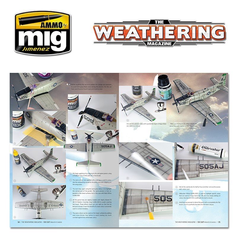 Le magazine Weathering 4522PL TWM NUMÉRO 23 DIE CAST (Du jouet au modèle réduit) - Version polonaise – image 6