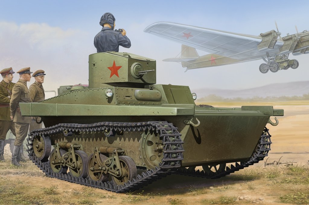 Hobby Boss 83821 Char léger soviétique T-37A (Izhorsky) (1/35)