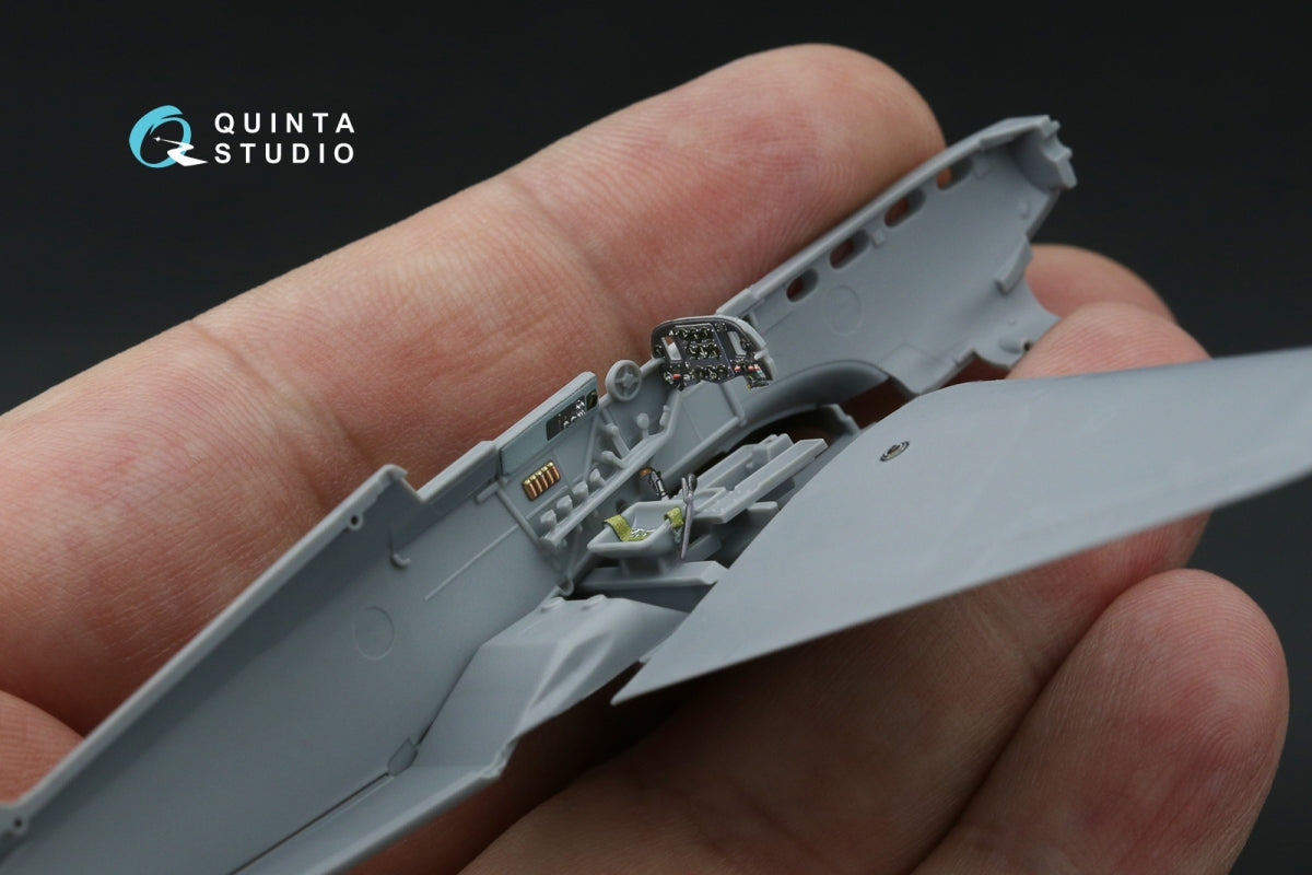 Quinta Studio QD72203 Yak-1 3D-Printed &amp;amp; coloured Interior on decal paper (Zvezda) 1/72 – zdjęcie 9