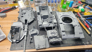Maquette Border Model BT-037 Merkava Mk.2D israélienne avec intérieur complet, échelle 1/35 – immagine 5