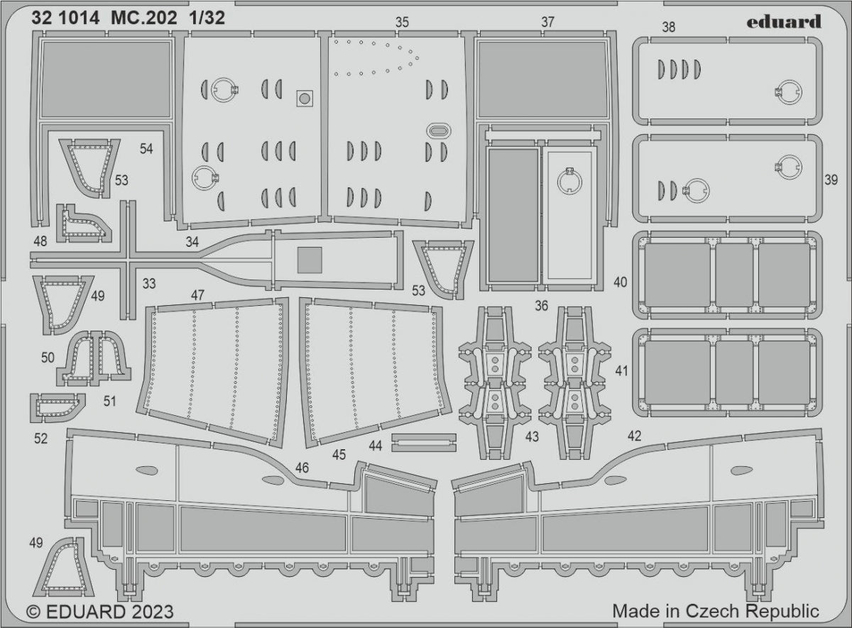 Eduard BIG33158 MC.202 ITALERI 1/32 – immagine 4