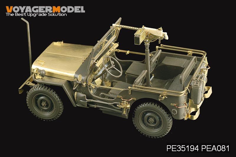 Maquette Voyager PE35194 Jeep Willys MB américaine de la Seconde Guerre mondiale (pour TAMIYA 35219) 1/35 – image 5
