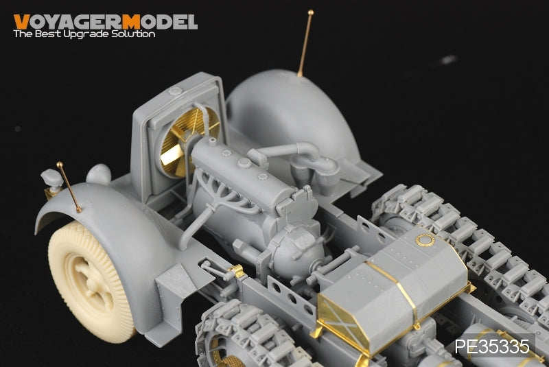 Maquette Voyager PE35335 Sd.Kfz.7 8t allemand de la Seconde Guerre mondiale, production tardive, pour DRAGON 6562, échelle 1/35 – imagen 11