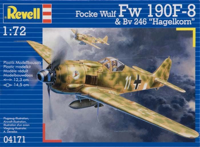Revell 04171 Focke Wulf Fw 190F-8 &amp;amp; Bv 246 Hagelkorn (1/72)