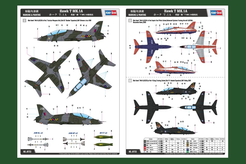 Hobby Boss 81733 Hawk T MK.1A 1/48 – immagine 3
