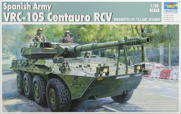 Trumpeter 00388 Véhicule blindé espagnol VCR-105 (1/35)