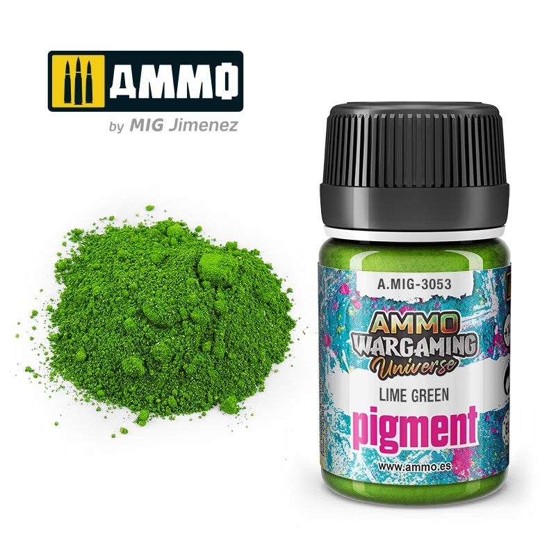AMMO par Mig Jimenez 3053 Pigment Vert Citron 35ml