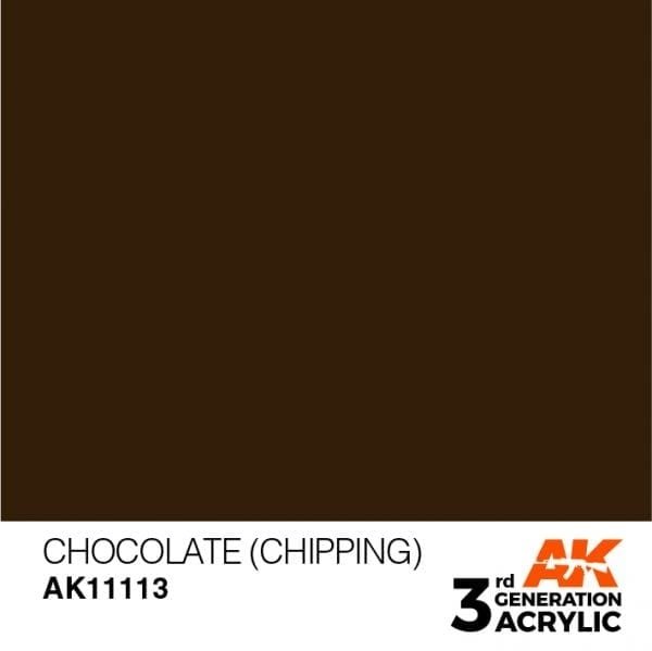 AK Interactive AK11113 CHOCOLAT (PÉPITES) – STANDARD 17 ml