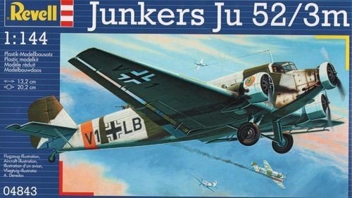 Revell 04843 Junkers Ju52/3m (1/144) 