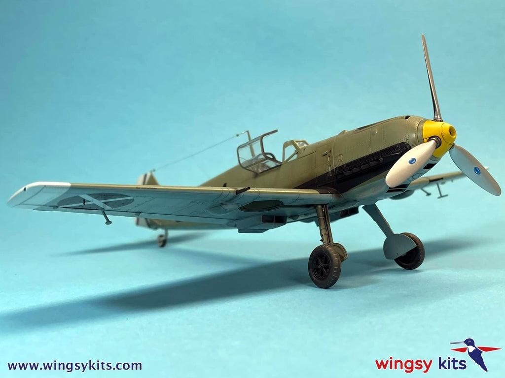 Maquettes Wingsy D5-09 MESSERSCHMITT Bf 109 E-1 et E-3 Legion Condor 1/48 – image 5