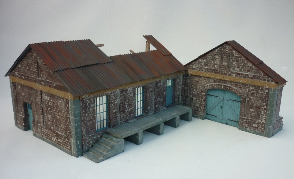 RT-Diorama 35211 Freight Shed (Modular System) 1/35 – zdjęcie 14