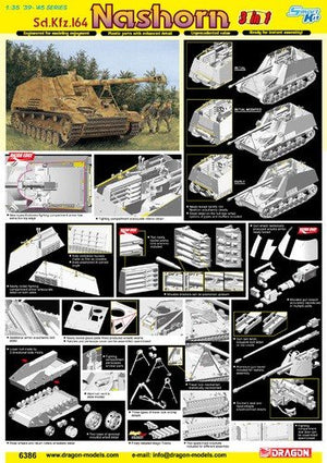 Dragon 6386 Sd.Kfz.164 Nashorn 1/35 – immagine 2