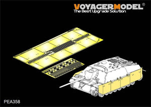 Voyager modèle PEA358 WWII allemand Jagdpanzer IV Schurzen (pour TAMIYA) 1/35
