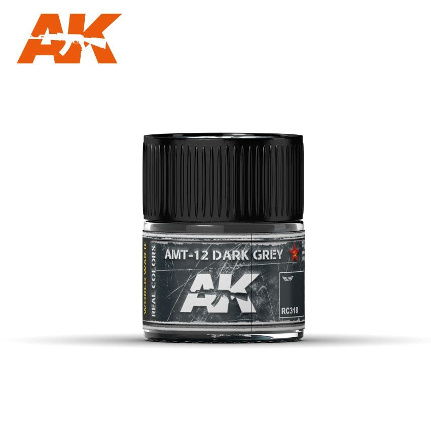 AK Interactive RC318 AMT-12 GRIS FONCÉ 10ML