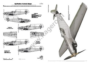 Kagero 96003 Messerschmitt Bf 109 Premières versions EN – image 2