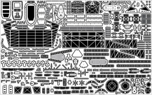 Pontos 35006F1 USS CV-9 Essex 1943 Kit de détails (1/350) – image 12