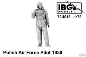IBG 72U018 Pilote de l&amp;#39;armée de l&amp;#39;air polonaise 1939 1/72