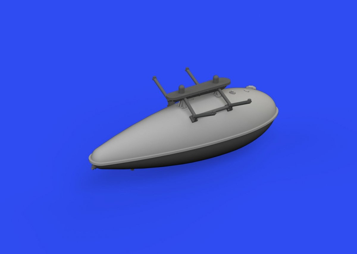 Réservoir largable Eduard 672309 P-39Q 75 gal, maquette à imprimer ARMA HOBBY, échelle 1/72 – image 3