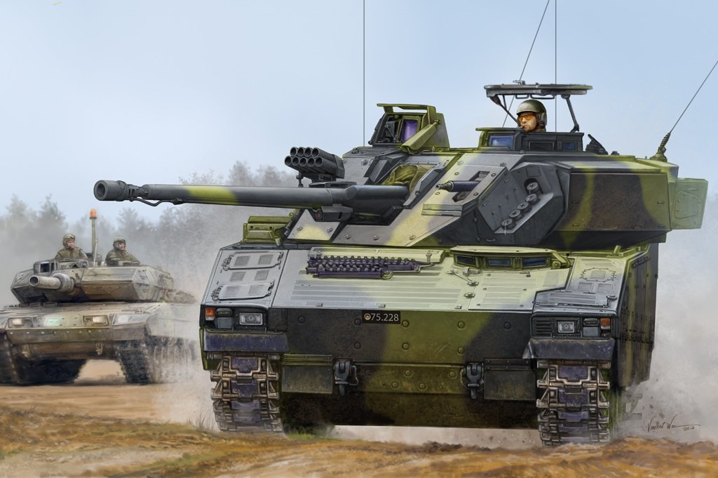 Hobby Boss 83823 Véhicule de combat d&amp;#39;infanterie suédois CV9035 (1/35)