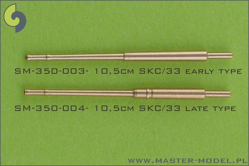 Canons Master SM-350-003 allemands de 10,5 cm (4,1 pouces) SKC/33 - type ancien (16 pièces) – Bild 4