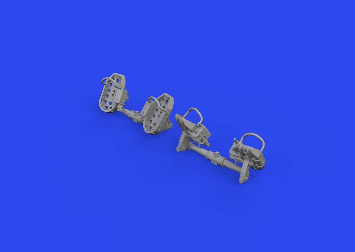 Eduard 648874 Bf 109E palonniers (édition tardive) - Échelle 1/48 – immagine 2