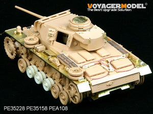 Maquette Voyager PE35228 WWII Pz.KPfw.III Ausf L pour TAMIYA 35215 1/35 – image 2