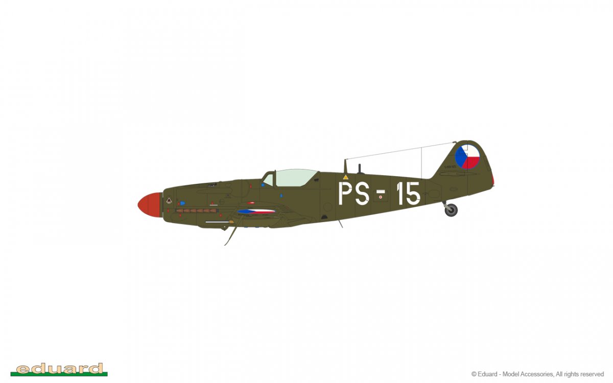 Eduard 7471 Avia S-199 verrière bulle 1/72 – image 10