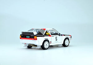 NuNu PN24023 Audi SPORT QUATTRO S1 &amp;#39;86 US OLYMPUS RALLY 1/24 – image 7