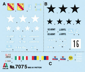 Italeri 7075 M60A1 1/72 – imagen 2