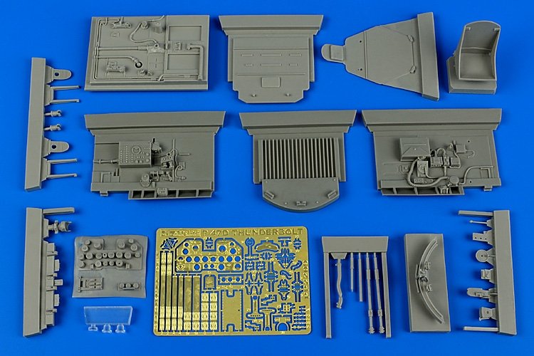 Ensemble cockpit Aires 2209 P-47D Thunderbolt 1/32 HASEGAWA