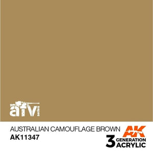 AK Interactive AK11347 Camouflage australien marron 17 ml