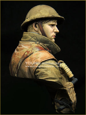 Figurine Young Miniatures YM1875 Canonnier britannique LEWIS Première Guerre mondiale 1/10 – immagine 7