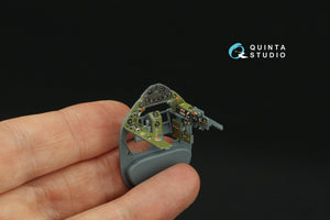 Intérieur imprimé en 3D et coloré sur papier décalcomanie Quinta Studio QD48421 FM-2 Wildcat (Eduard) 1/48 – image 8