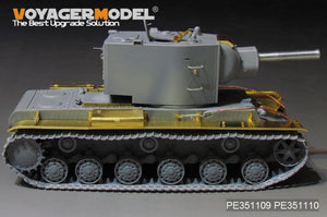 Kit de mise à niveau de base Voyager Model PE351109 pour KV-2 russe de la Seconde Guerre mondiale, compatible avec TRUMPETER au 1/35 – image 9
