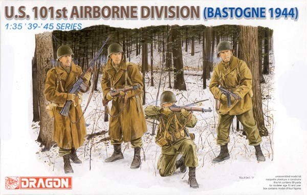 Dragon 6163 US 101e division aéroportée (Bastogne 1944) (1/35)