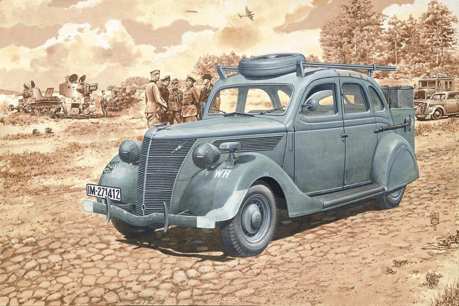 Roden 818 Ford V8-G81A Funkkraftwagen 1/35